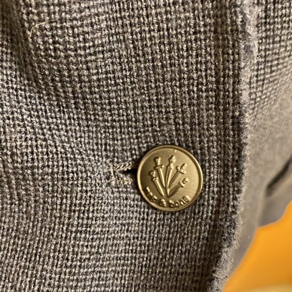 Rag and Bone Bromley Merino Wool Blazer Women’s Medium Navy Blue Knit Jacket - Picture 3 of 11